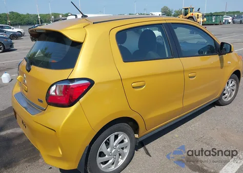 2024 Mitsubishi Mirage Es/Le из США, поврежденный, VIN ML32AUHJ8RH001019
